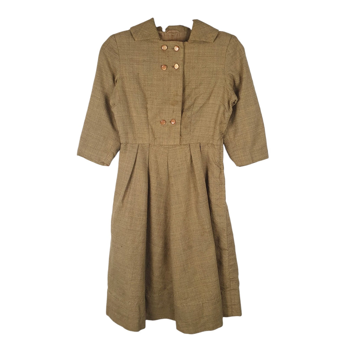 Womens Green Unbranded  Short Sleeve Dress