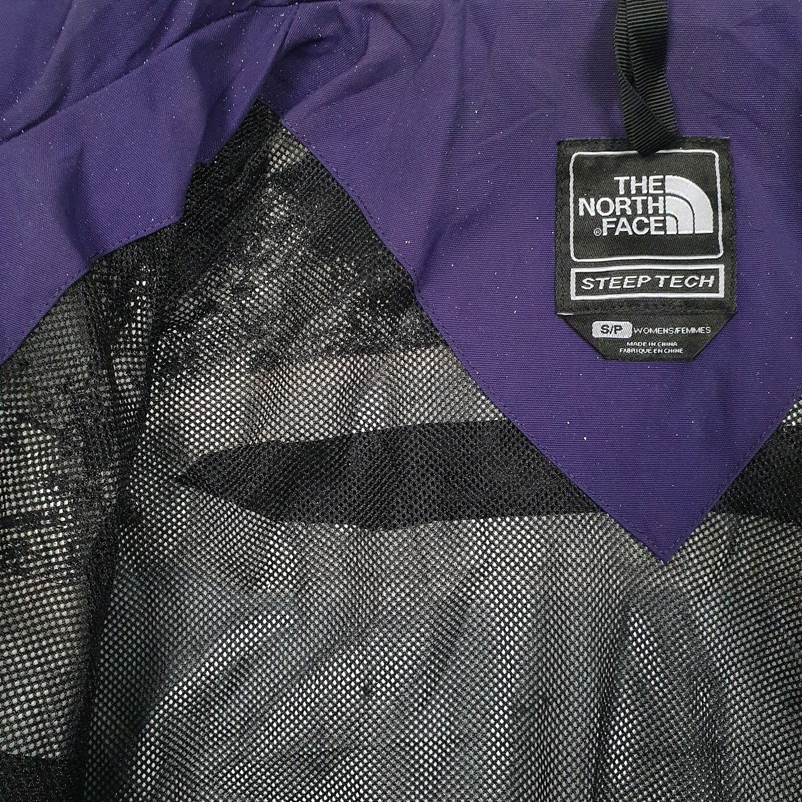 Womens Purple The North Face Steep Tech Skiing Vest Coat