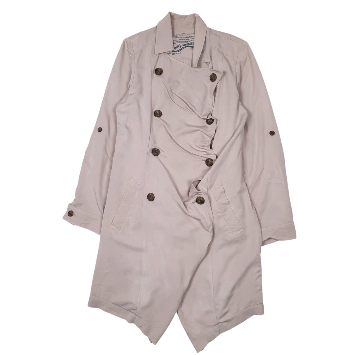 Womens Beige Mysty Woman   Coat