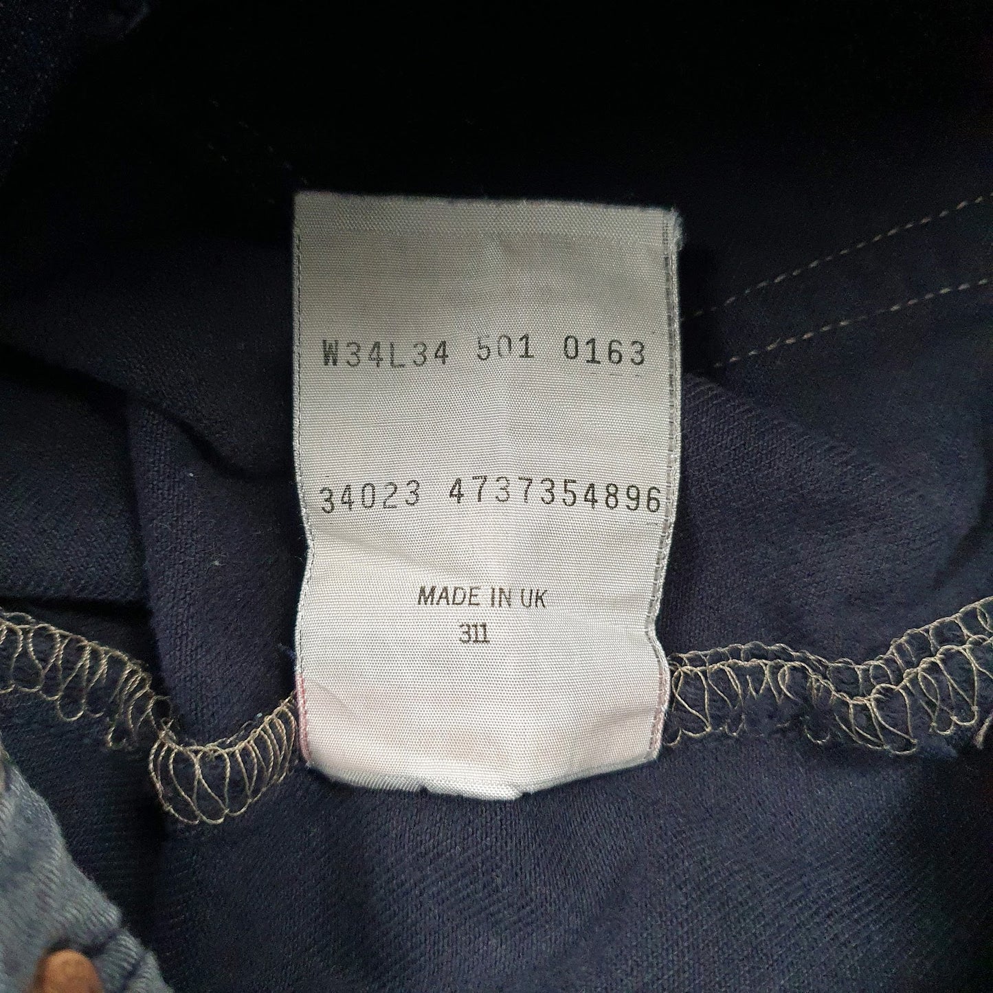Mens Black Levis   Jeans