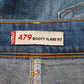 Womens Blue Levis   Shorts