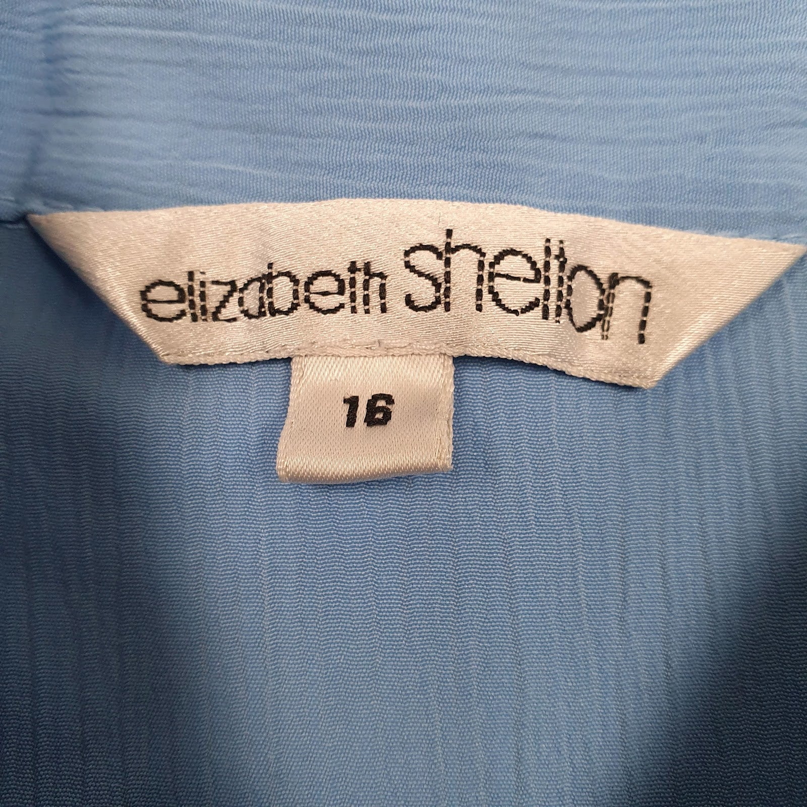 Womens Blue Elizabeth Shelton   Shirt