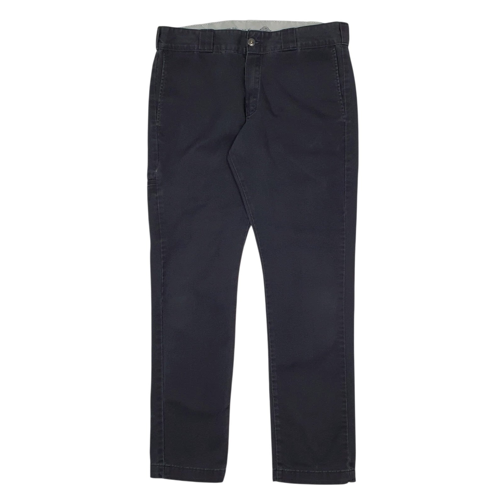 Mens Navy Dickies  Chino Trousers
