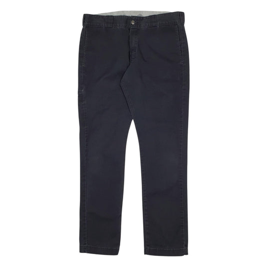 Mens Navy Dickies  Chino Trousers