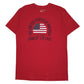 Mens Red General Standard  Short Sleeve T Shirt