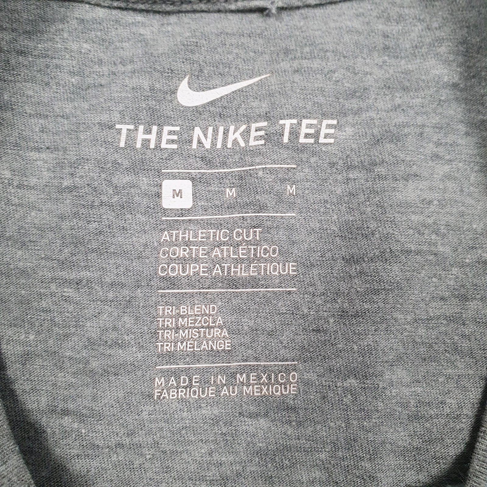 Mens Grey Nike NFL Denver Broncos  T Shirt