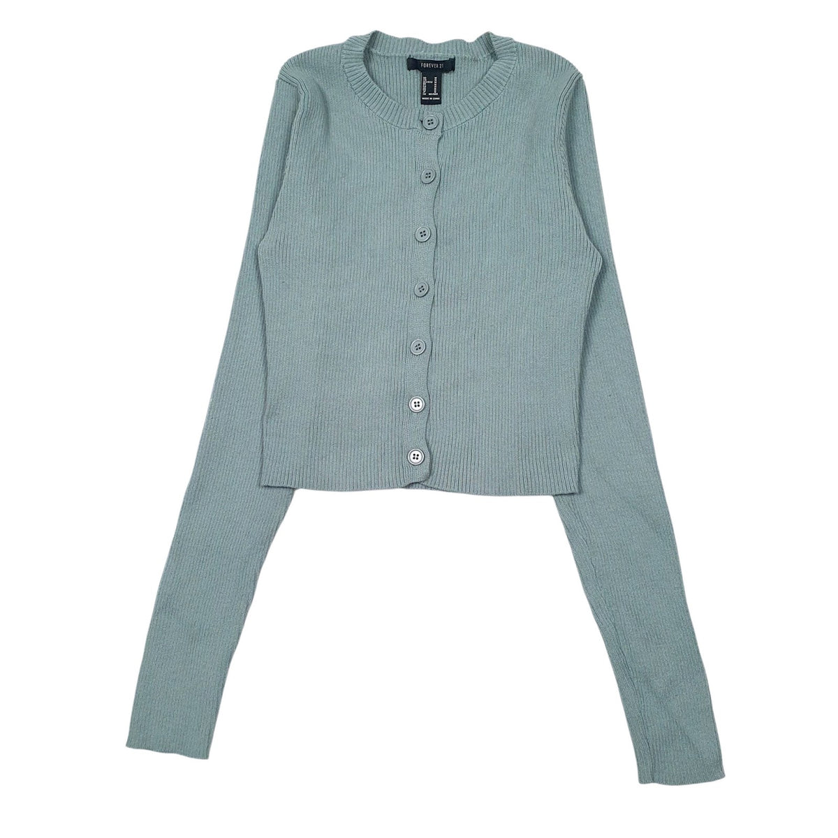 Womens Blue Forever 21  Cardigan Jumper