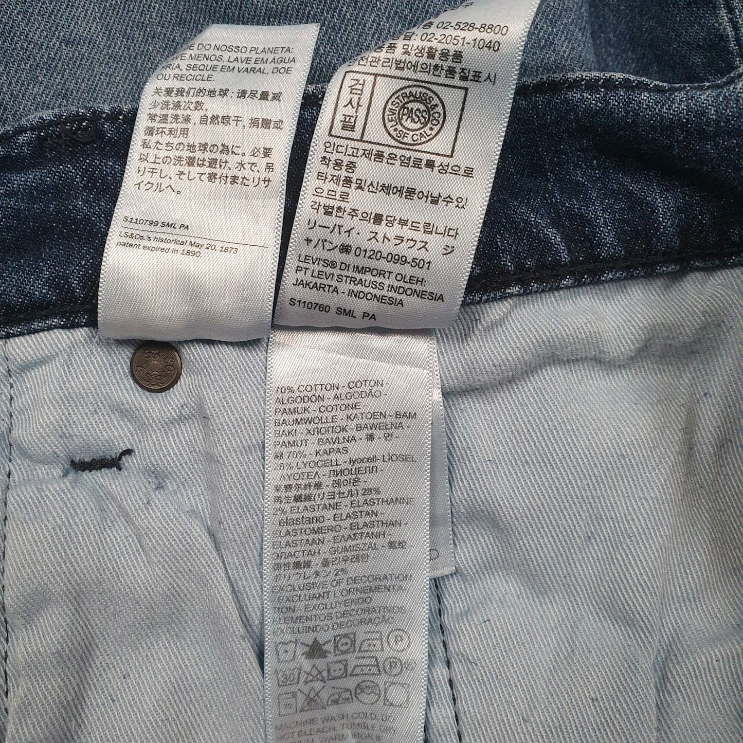 Mens Blue Levis   Jeans