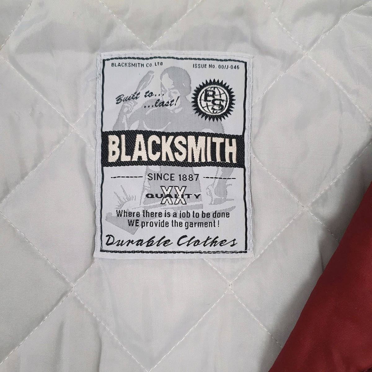 Mens Red Blacksmith   Coat
