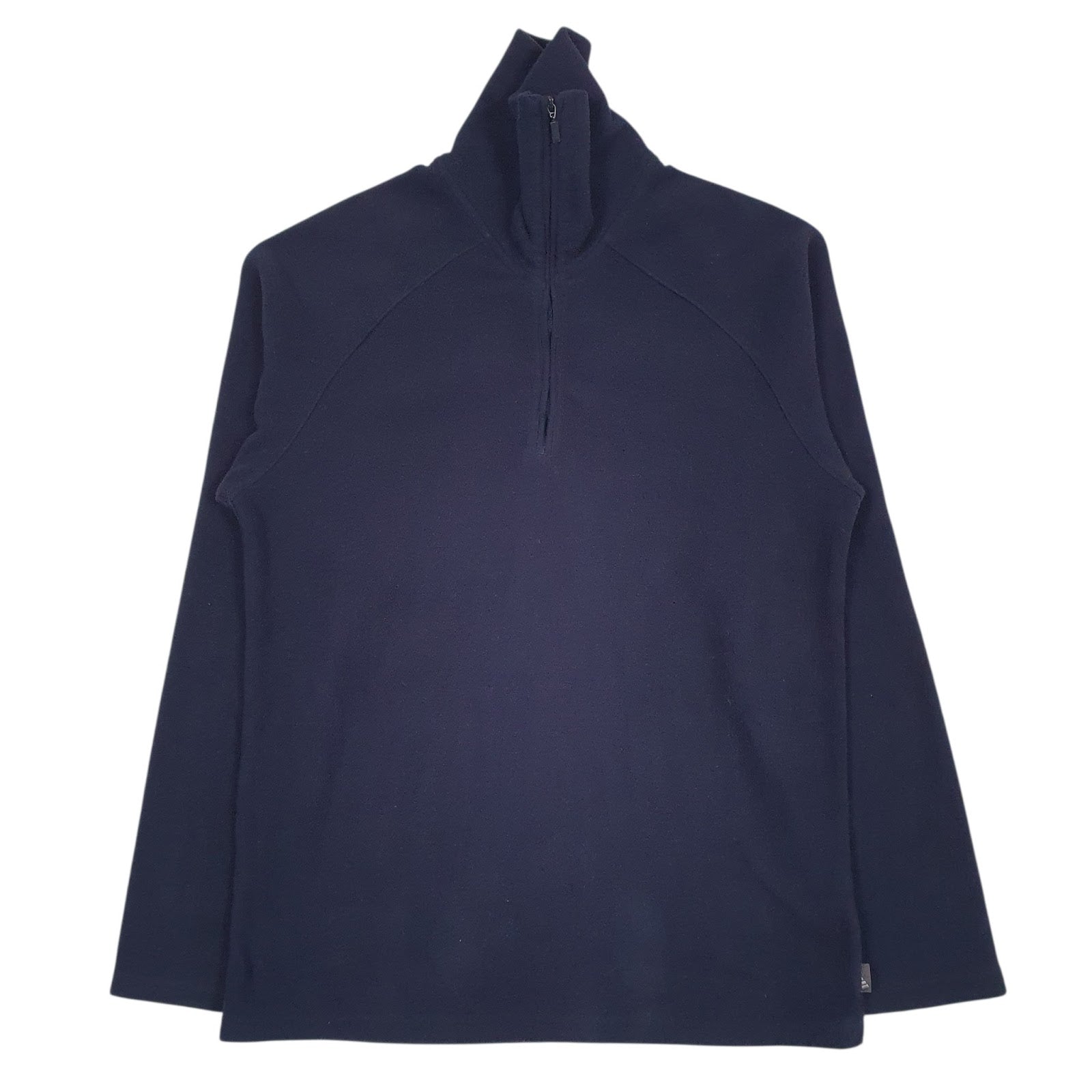 Mens Navy Adidas  Quarter Zip Jumper