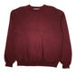 Mens Burgundy Champion  Crewneck Jumper