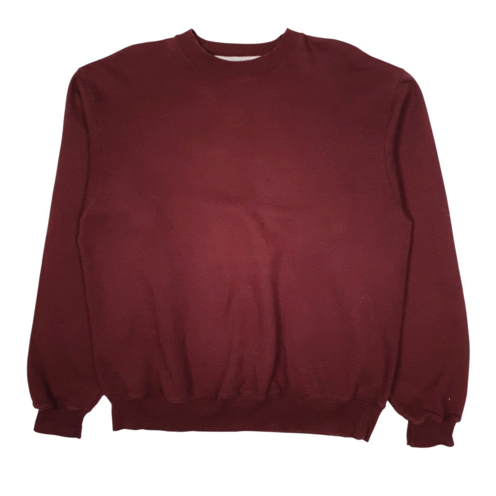 Mens Burgundy Champion  Crewneck Jumper