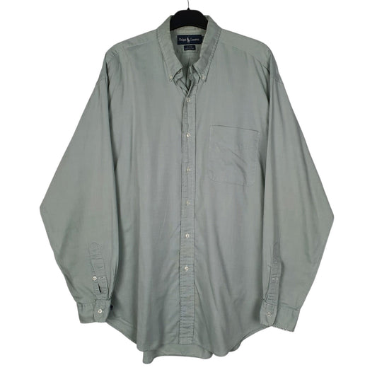 Mens Green Ralph Lauren  Long Sleeve Shirt