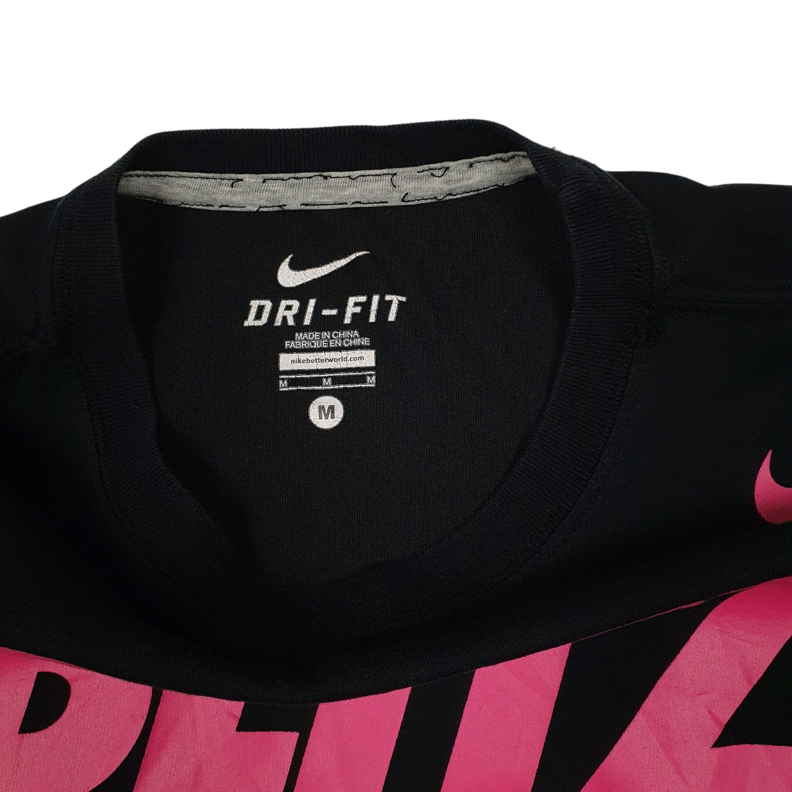 Mens Black Nike Dri Fit Football Blitz For The Cure  T Shirt