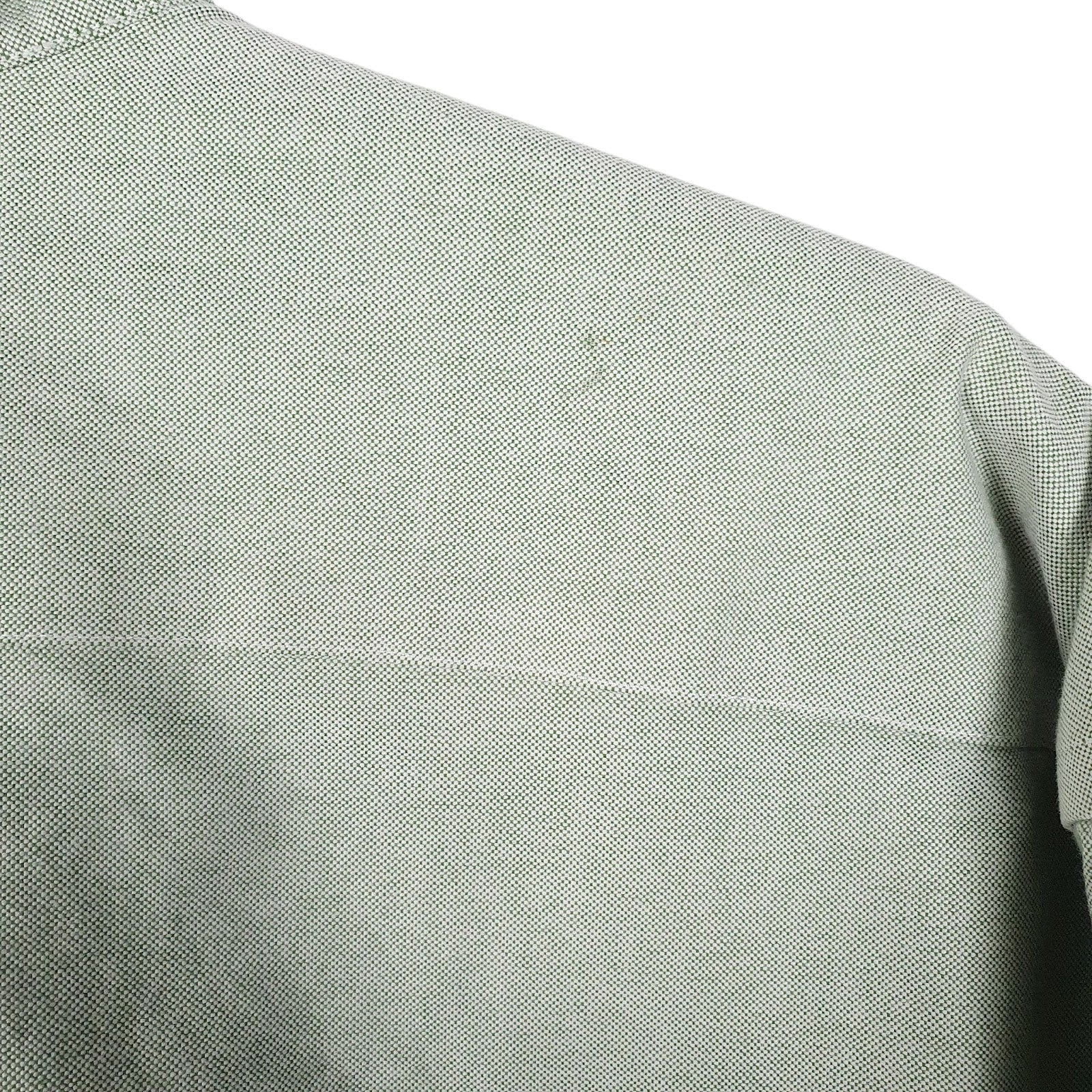 Mens Green L.L.Bean Apple Rock  Shirt