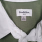 Mens Green Good Fellow Rugby Crewneck Polo Shirt