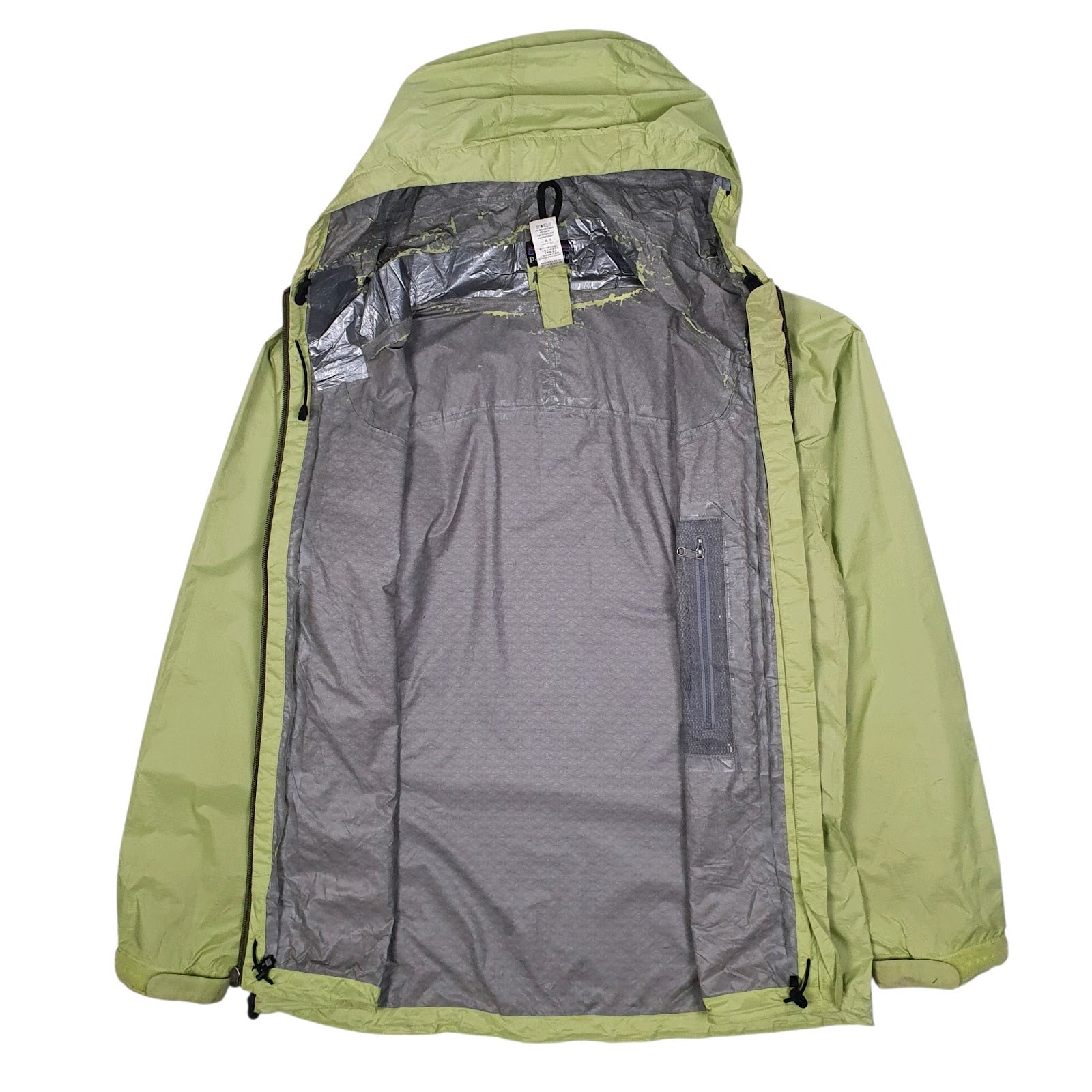 Womens Green Patagonia Rain Shadow Gilet Coat