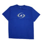Mens Blue Adidas  Short Sleeve T Shirt