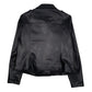 Womens Black M&S Faux Leather  Coat