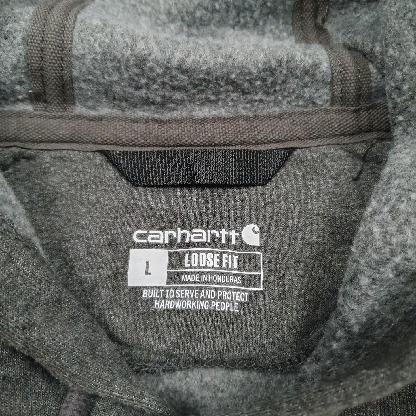 Mens Grey Carhartt  Hoodie Jumper