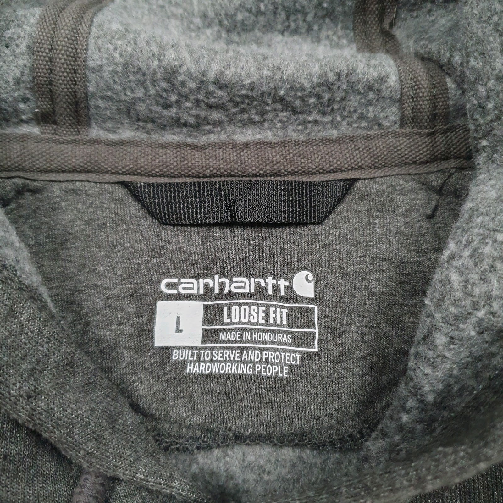 Mens Grey Carhartt  Hoodie Jumper
