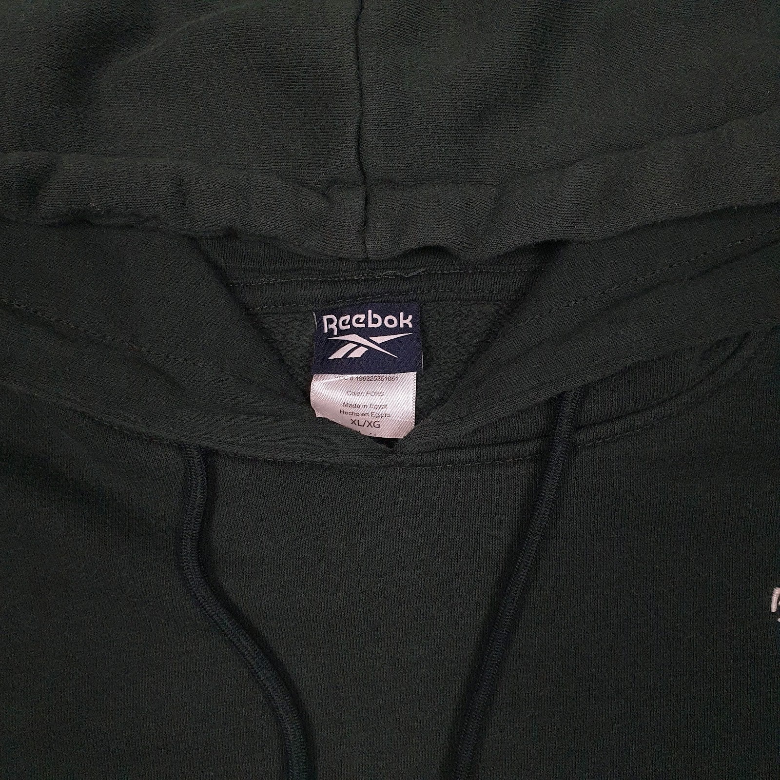 Mens Green Reebok  Hoodie Jumper