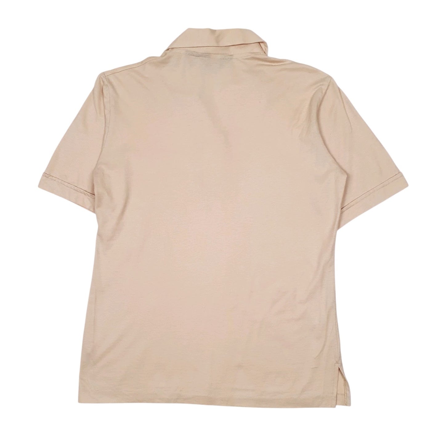 Mens Beige JC Penney   Polo Shirt