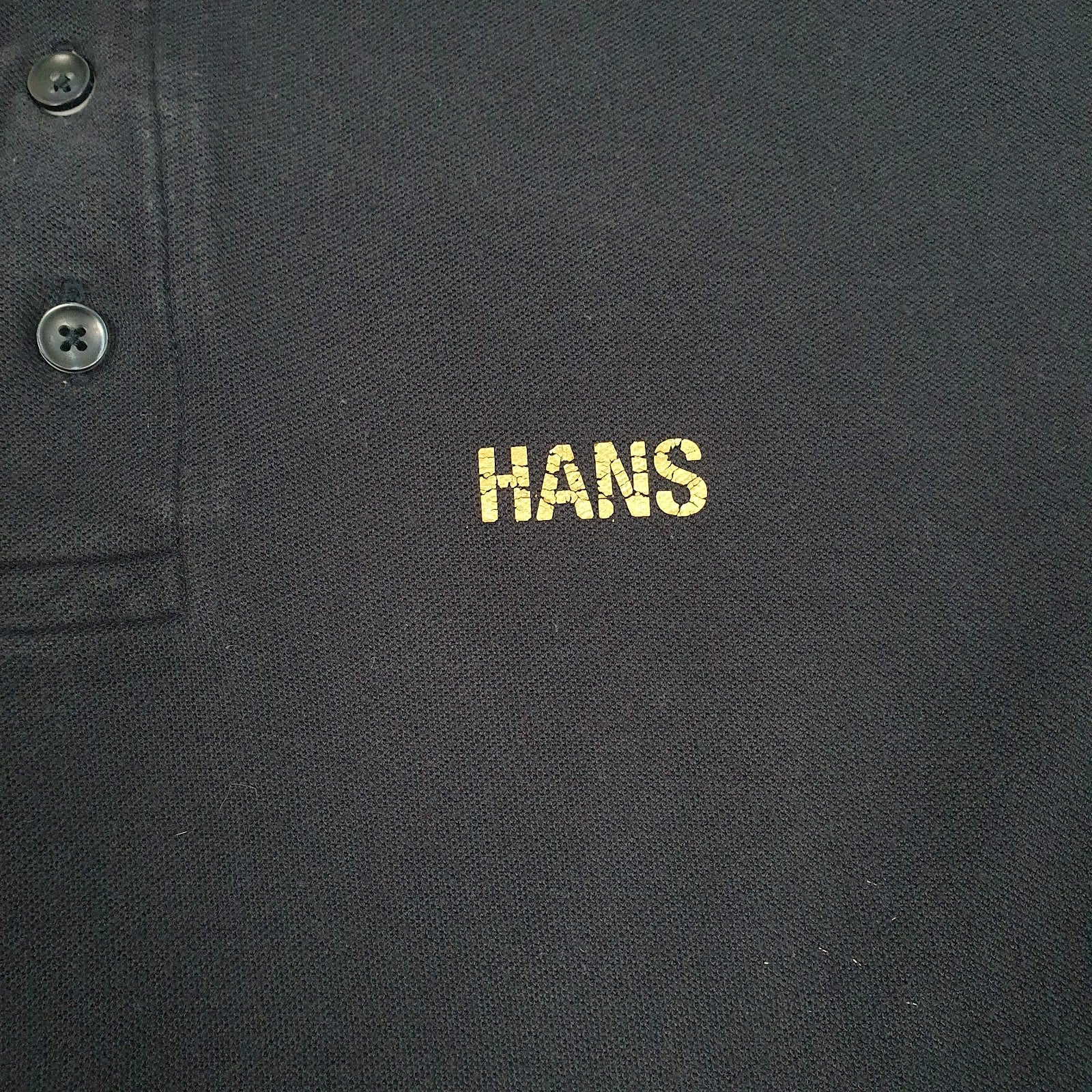 Mens Navy Russell Athletic   Polo Shirt