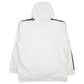Mens White Adidas Spellout Hoodie Jumper