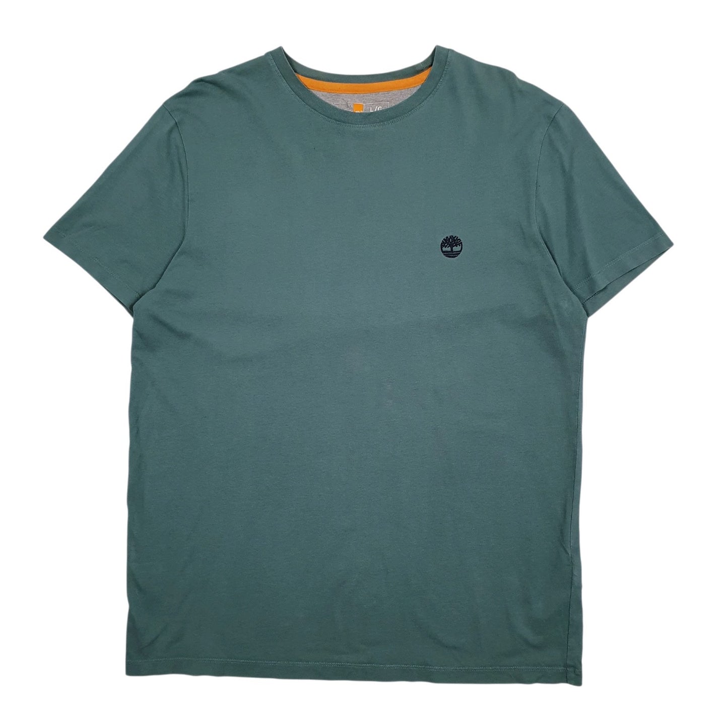 Mens Green Timberland  Short Sleeve T Shirt