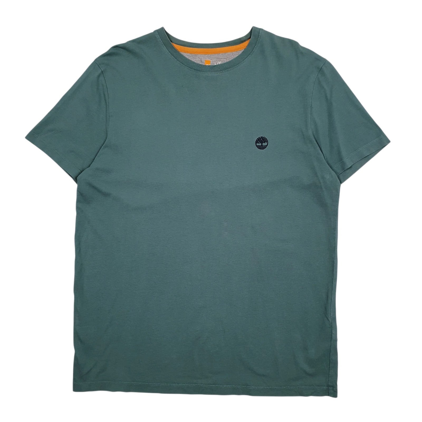 Mens Green Timberland  Short Sleeve T Shirt