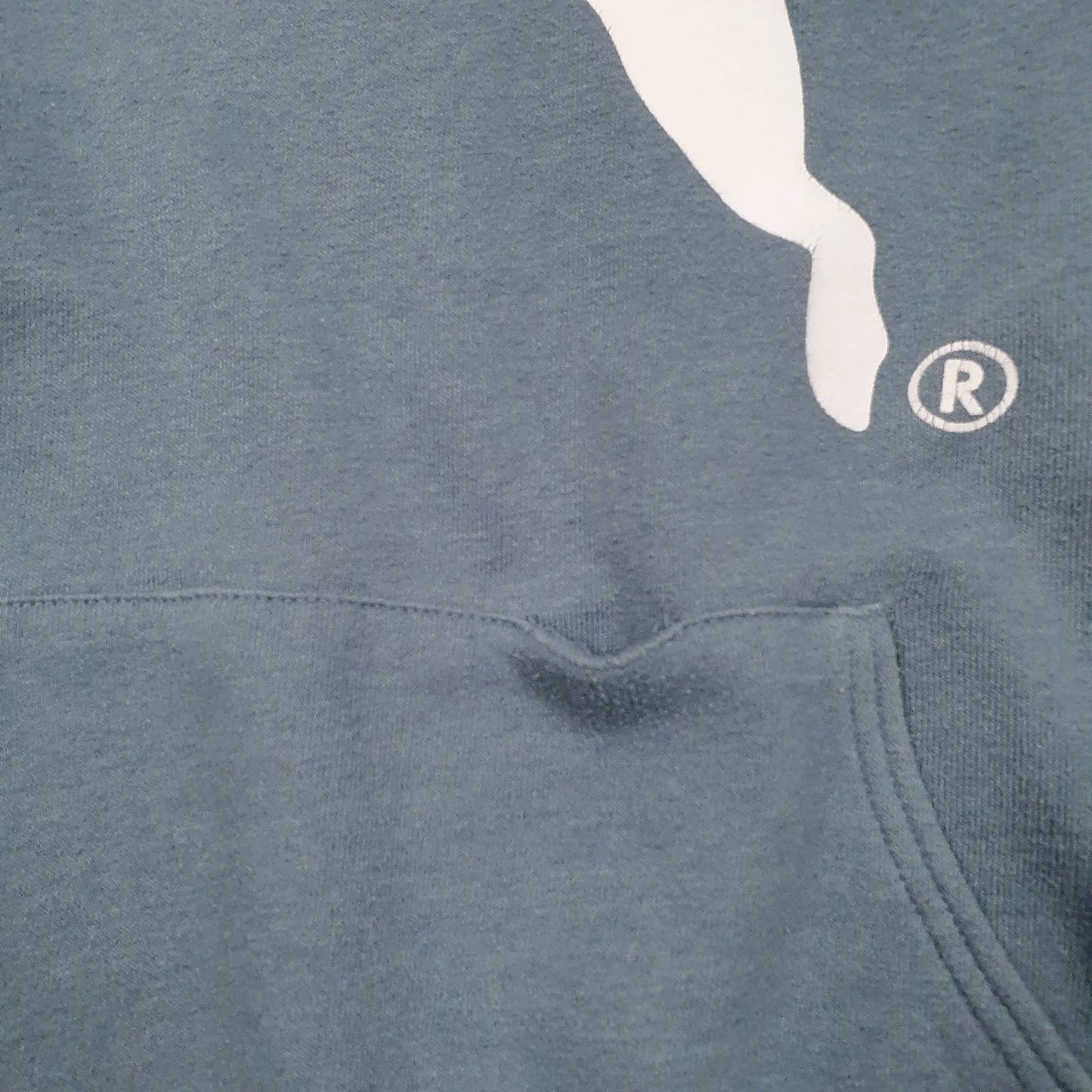 Mens Blue Puma  Hoodie Jumper