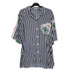 Mens Navy Sievers  Short Sleeve Shirt