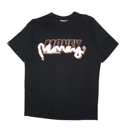 Mens Black Money  Short Sleeve T Shirt