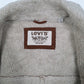 Mens Brown Levis Shearling Sherpa Lined  Coat