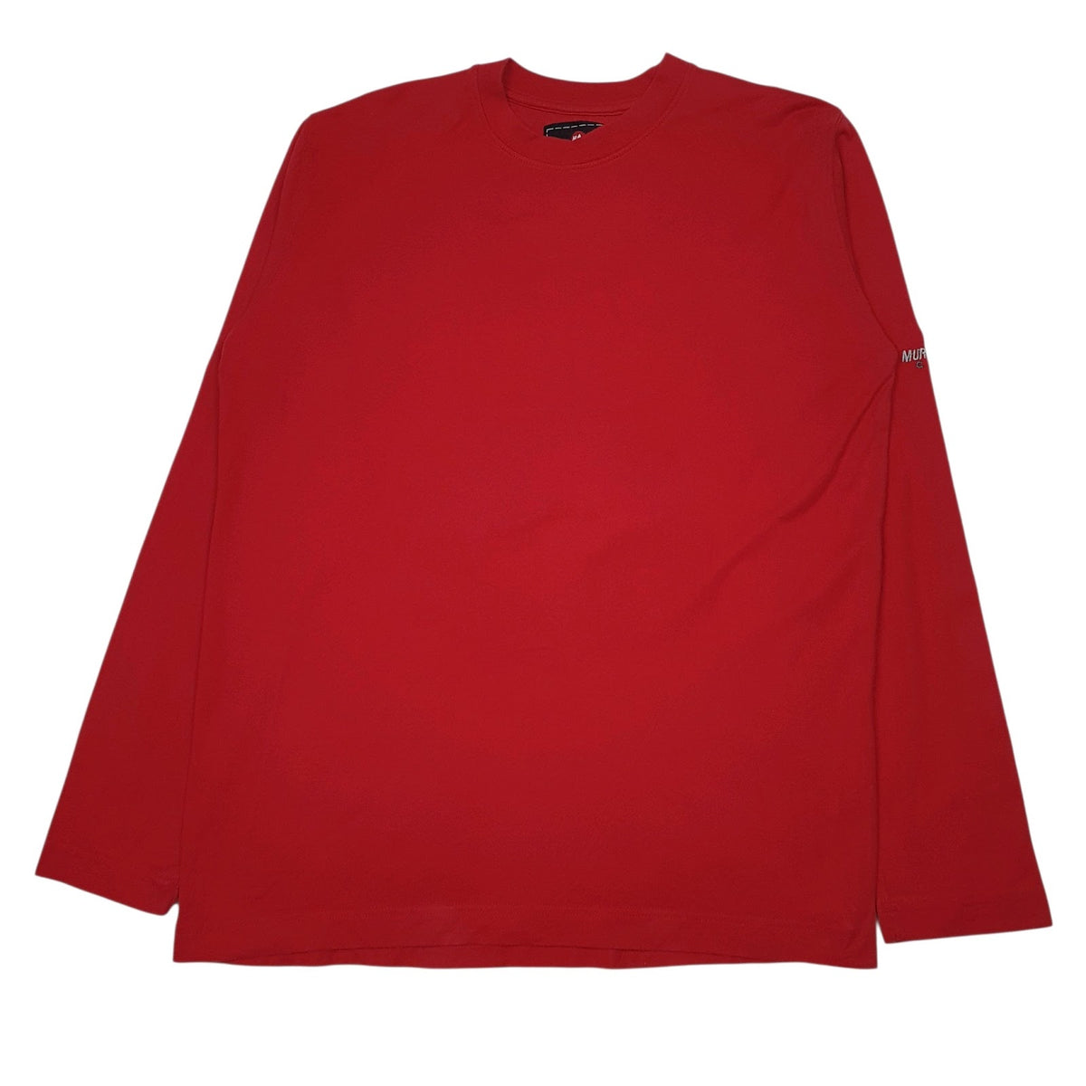 Mens Red Murphy & NYE  Long Sleeve T Shirt