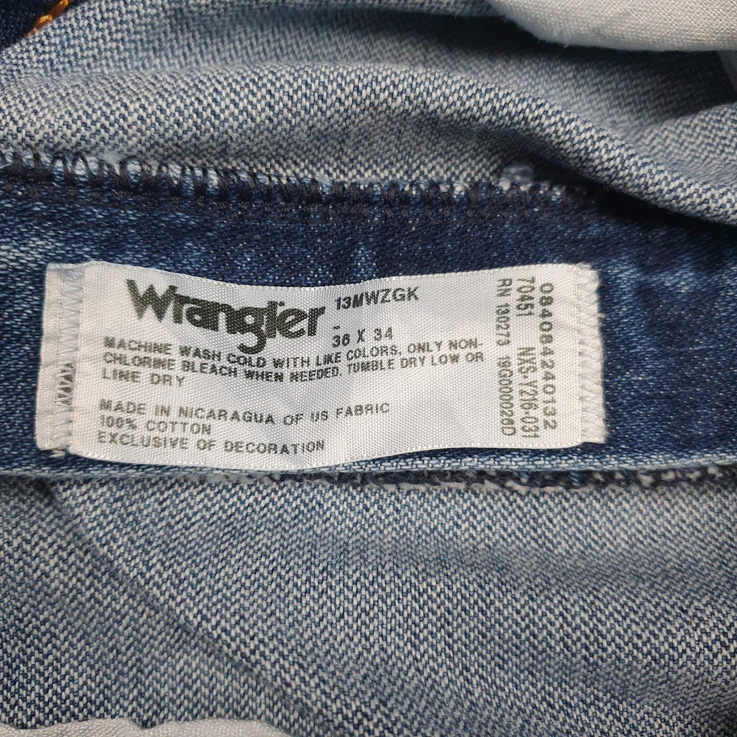 Mens Blue Wrangler   Jeans
