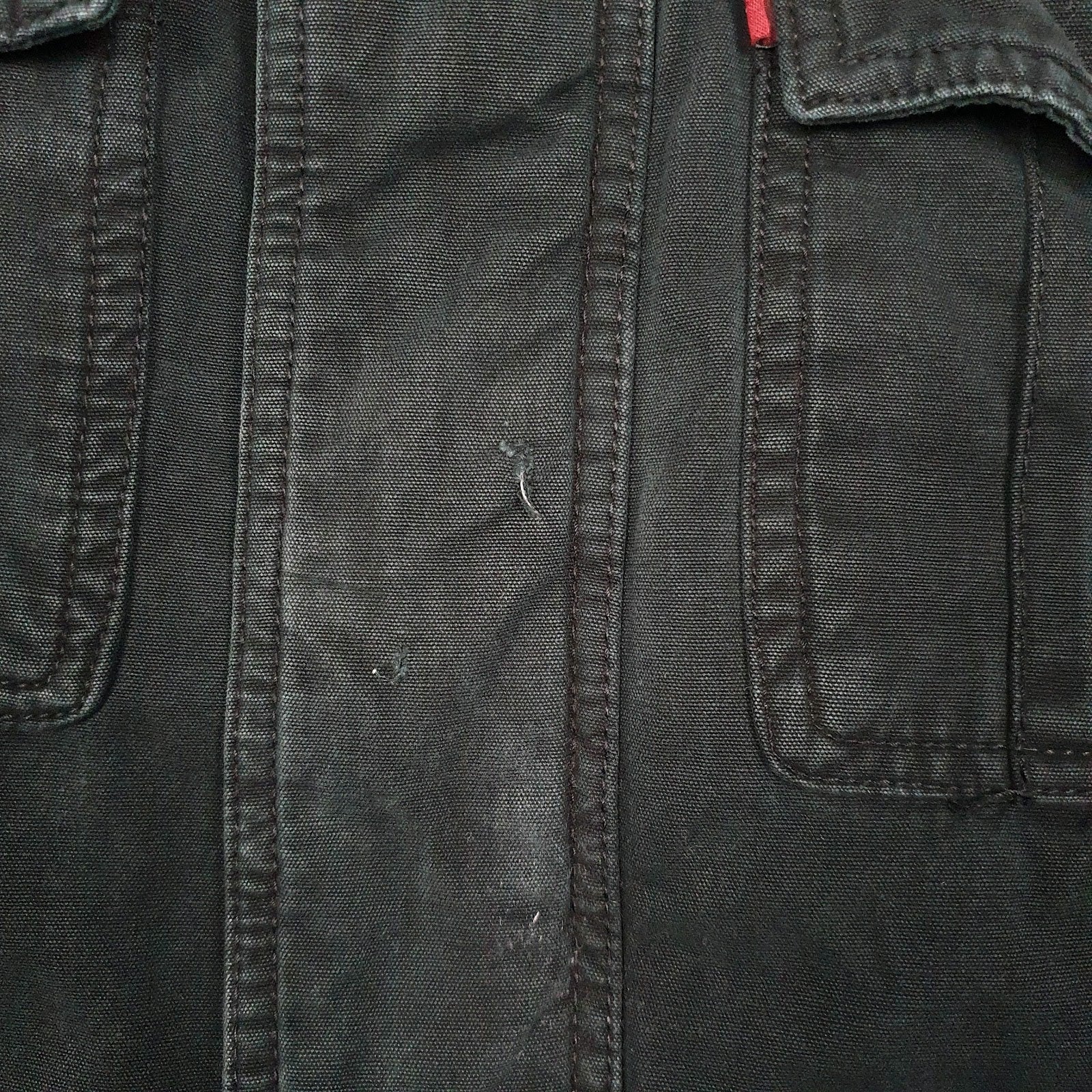 Mens Black Levis Bomber Type 3 Trucker Sherpa Lined Windbreaker  Coat