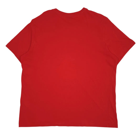 Mens Red Nike   T Shirt