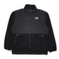 Mens Black The North Face Denali Full Zip Jumper