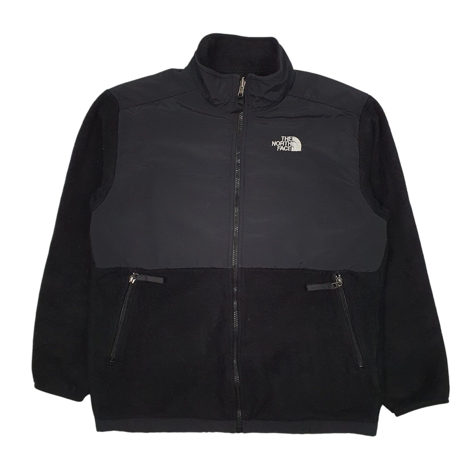 Mens Black The North Face Denali Full Zip Jumper