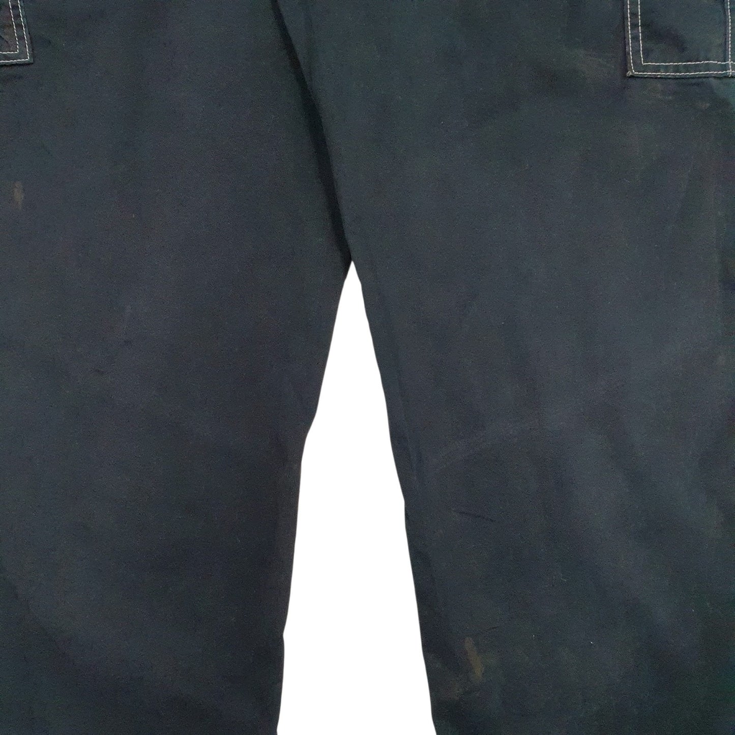 Mens Black Dickies Cargo  Trousers
