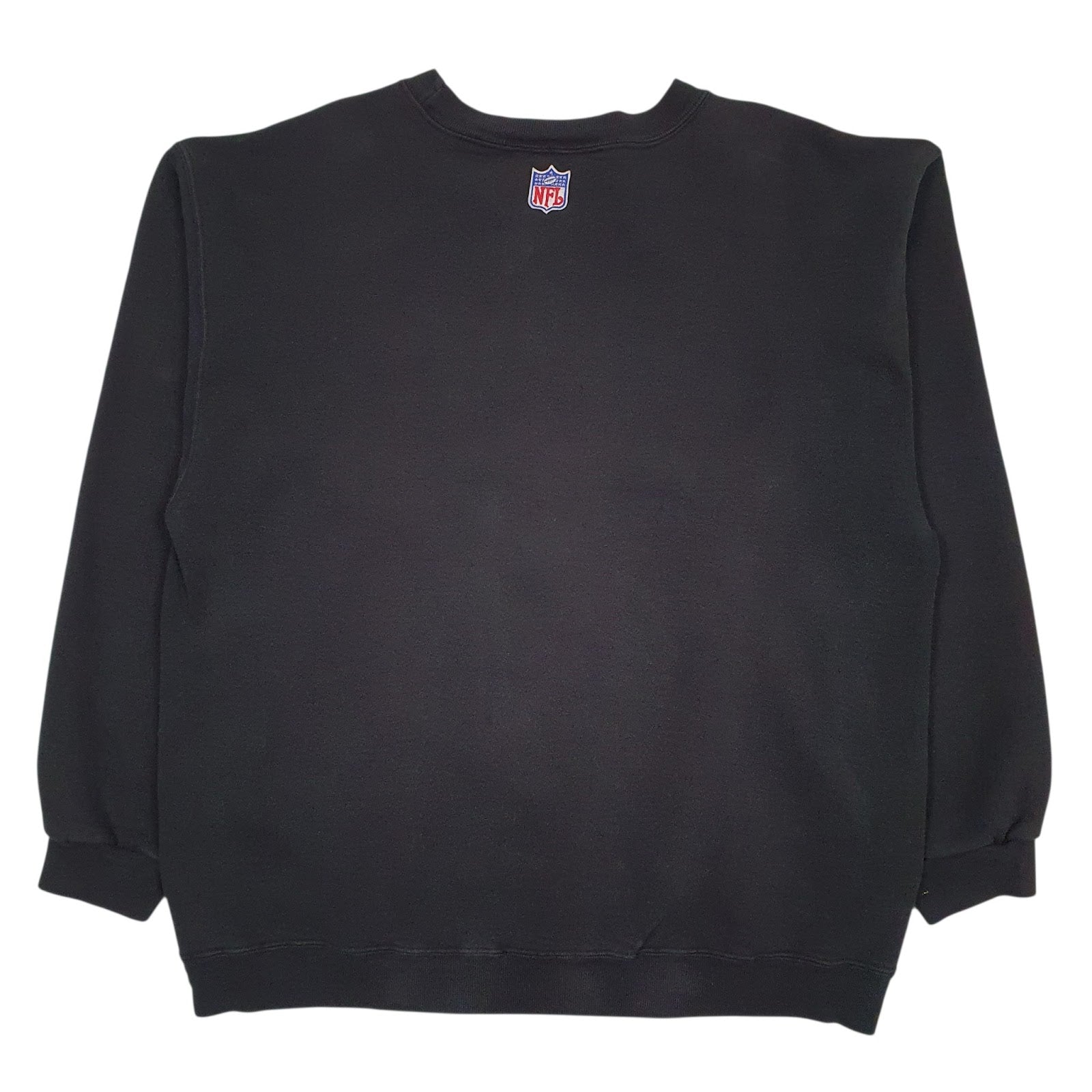 Mens Black Reebok NFL Philadelphia Steelers Crewneck Jumper