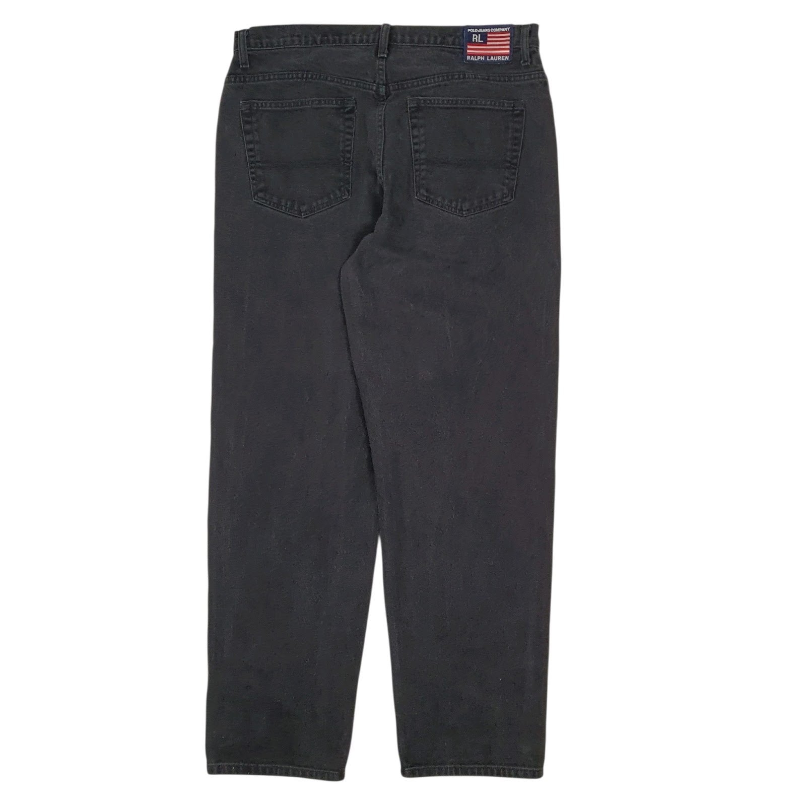 Mens Black Ralph Lauren Polo Jeans Company Vintage 90s  Jeans