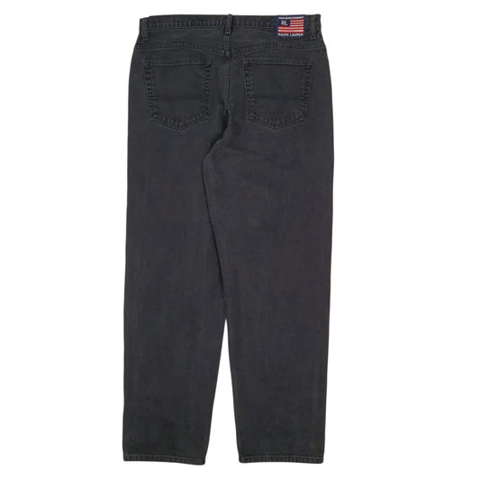 Mens Black Ralph Lauren Polo Jeans Company Vintage 90s  Jeans