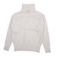 Womens White Jefferson  Turtle Neck Jumper
