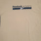 Mens Brown Reebok Spellout  T Shirt