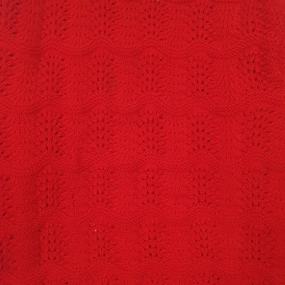 Womens Red Unbranded Knit Crewneck Jumper