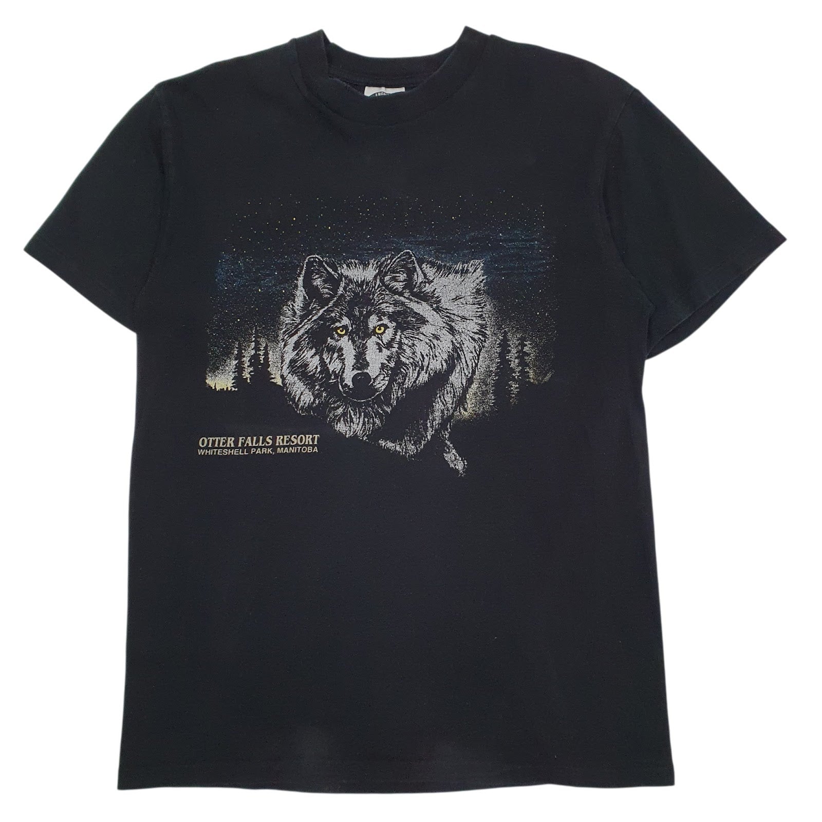Mens Black American Apparel Company  Short Sleeve T Shirt