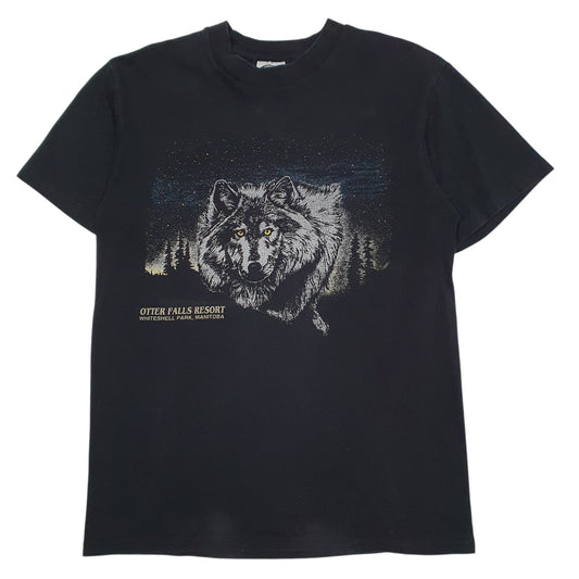 Mens Black American Apparel Company  Short Sleeve T Shirt